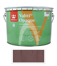 TIKKURILA Valtti Opaque - polomatná krycí barva na dřevo 9 l D110