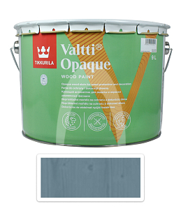 TIKKURILA Valtti Opaque - polomatná krycí barva na dřevo 9 l Q435