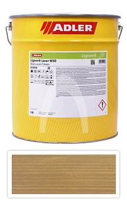 ADLER Lignovit Lasur - vodou ředitelná lazura na dřevo v exteriéru 22 l Erdbraun / Hnědá zem