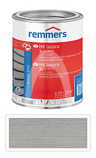 REMMERS HK lazura Grey Protect Plus - ochranná lazura na dřevo pro exteriér 0.75 l Platinově šedá