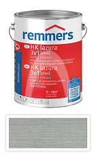 REMMERS HK lazura Grey Protect Plus - ochranná lazura na dřevo pro exteriér 5 l Platinově šedá